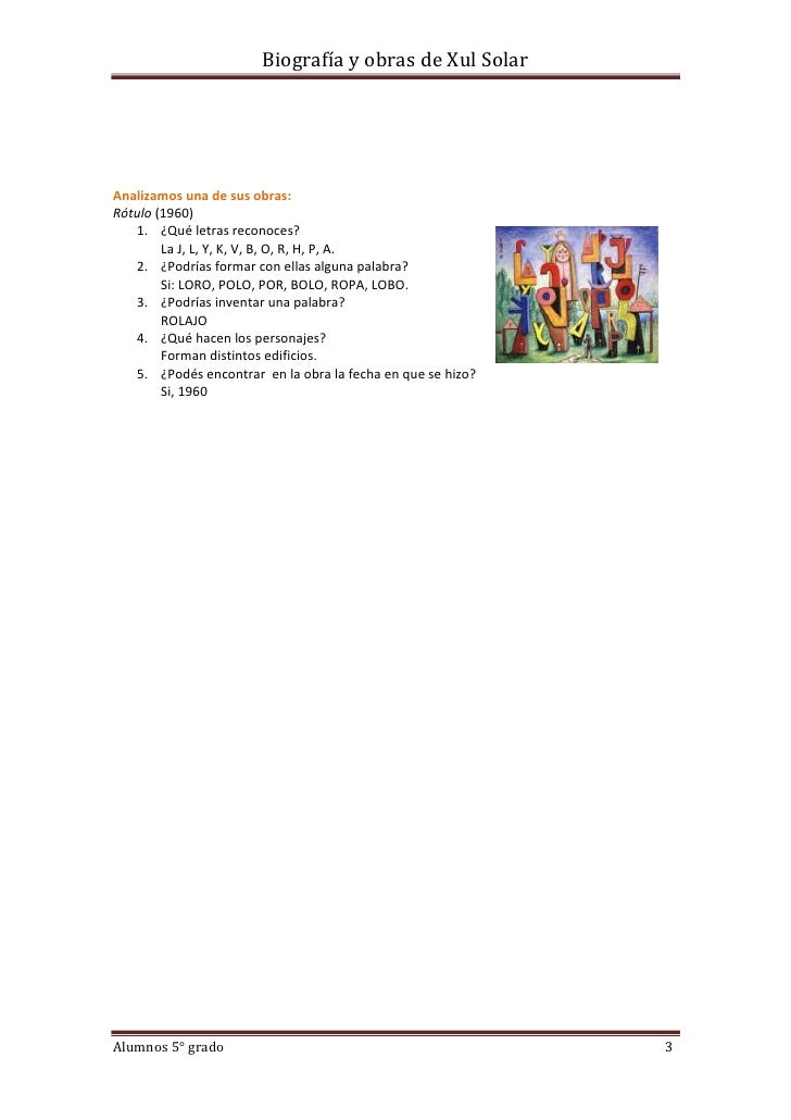 Xul Solar Biography In Spanish | biografia y obras de xul solar Xul Solar Biography In Spanish | biografia y obras de xul solar