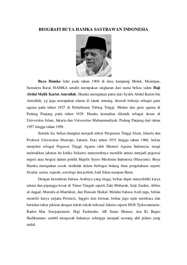 Buku Karya Buya Hamka Pdf\