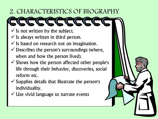 Definition of biographies