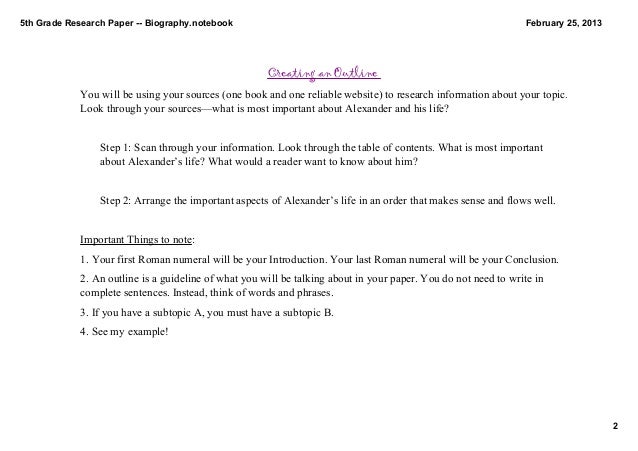 Sample of short research essay