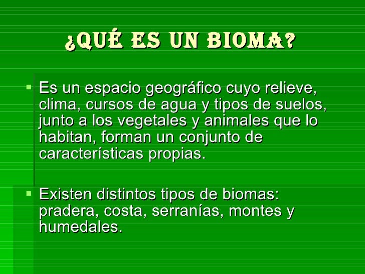 Biomas del uruguay