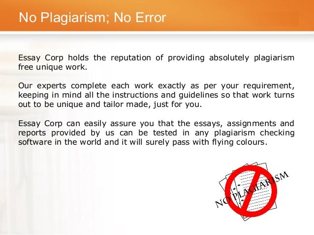 Free Essay Writer No Plagiarism