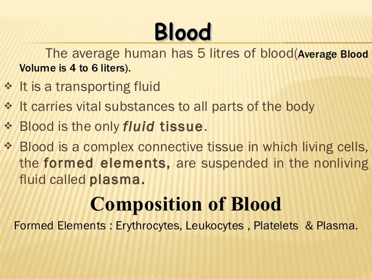what are different components of blood explain function of each