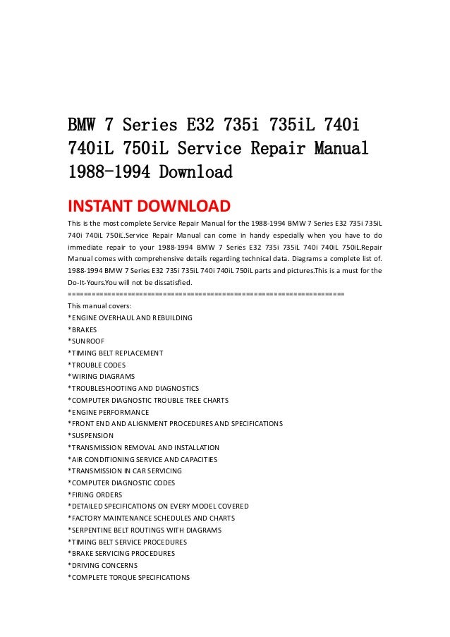 bmw 3 series repair manual pdf