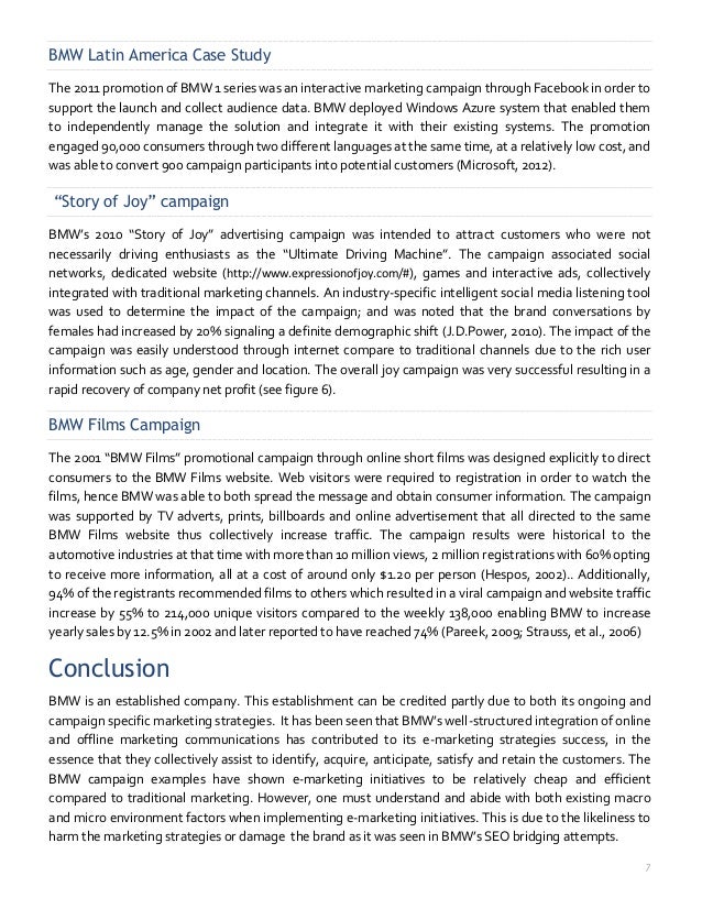 bmw films essay bmw films essay