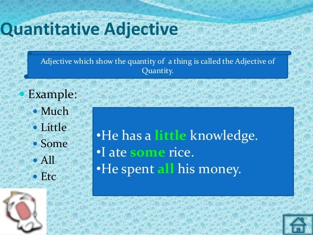 Image result for quantitative adjectives