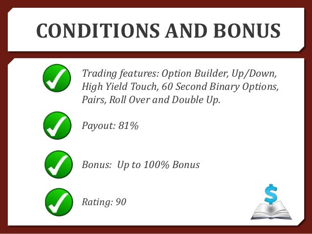 60 second binary options minimum deposit kelly formula