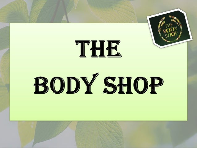 Body Shops Marketing Strategy