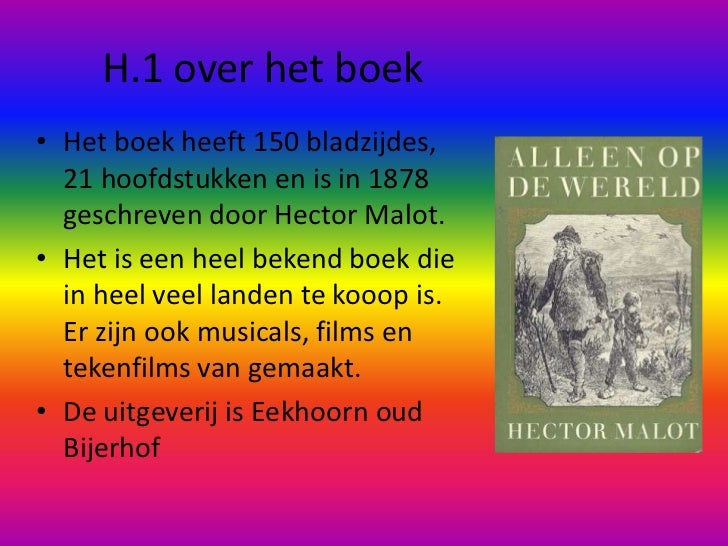 Boekbespreking alleen op de wereld