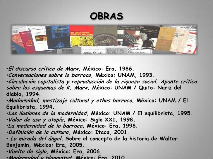 BOLIVAR ECHEVERRIA DEFINICION DE CULTURA PDF