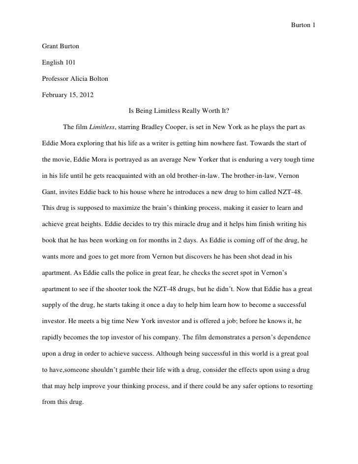 evaluation essay ideas