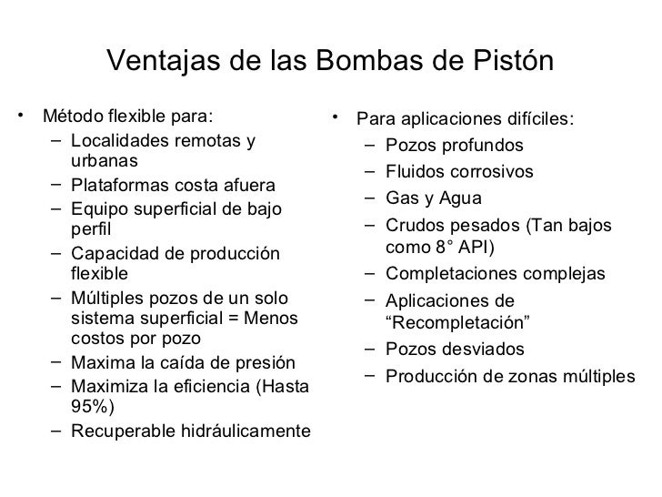 Bombeo hidráulico español