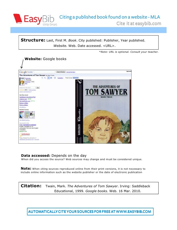 a mla document citing
