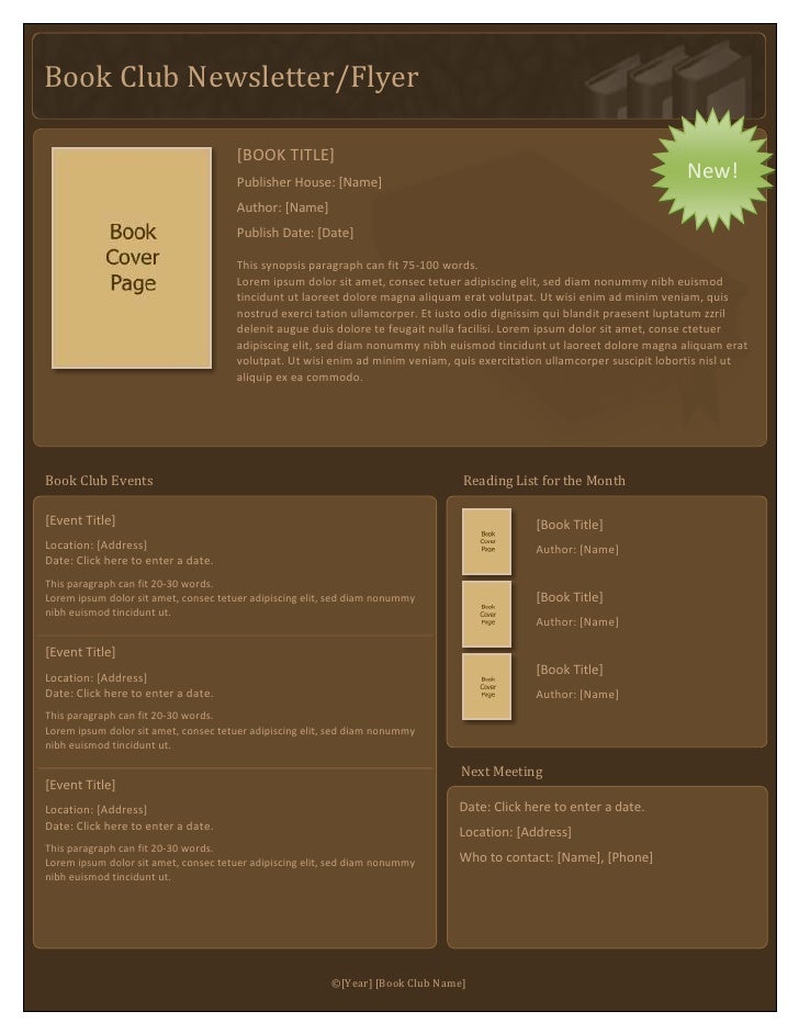 club flyers software