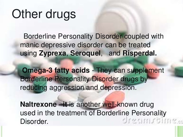 risperdal and borderline personality disorder