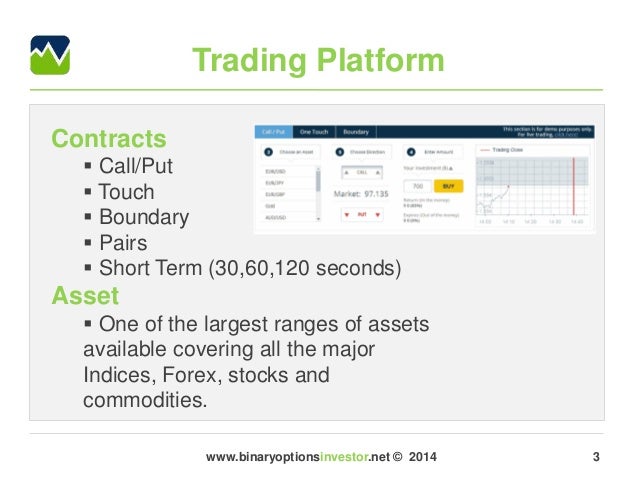 Binary option signal provider review