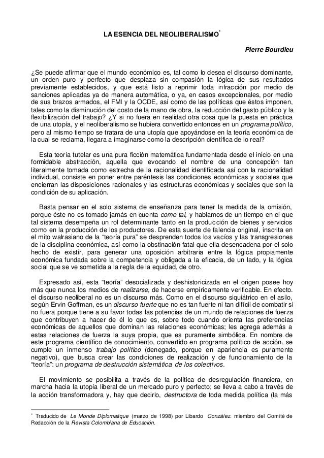 pierre bourdieu essays Pierre bourdieu basics: presentation essay - free download as pdf file (pdf), text file (txt) or read online for free a brief follow up paper to a presentation on. pierre bourdieu essays Pierre bourdieu basics: presentation essay - free download as pdf file (pdf), text file (txt) or read online for free a brief follow up paper to a presentation on.
