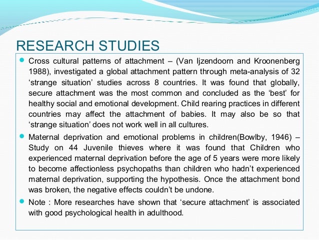 long term effects of maternal deprivation long term effects of maternal deprivation