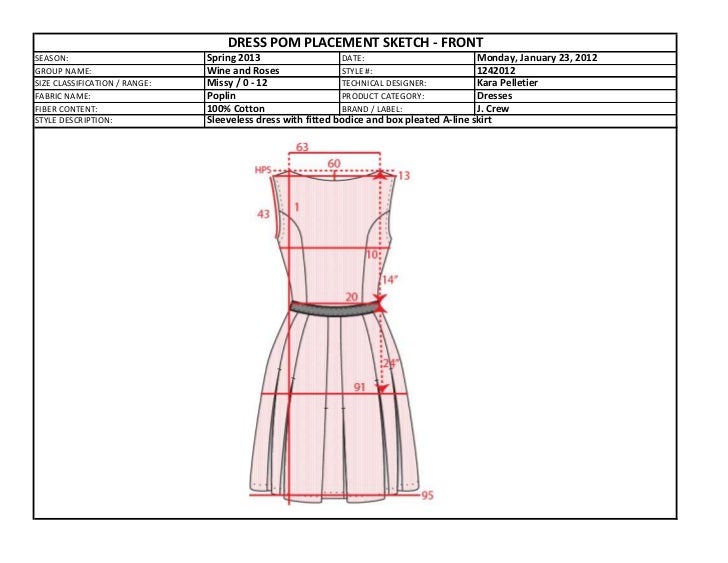 Box Pleated Dress Tech Pack