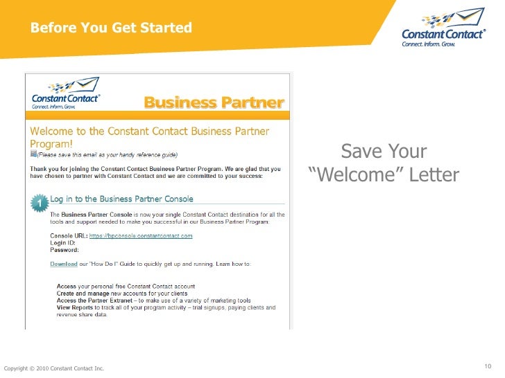 business welcome letter