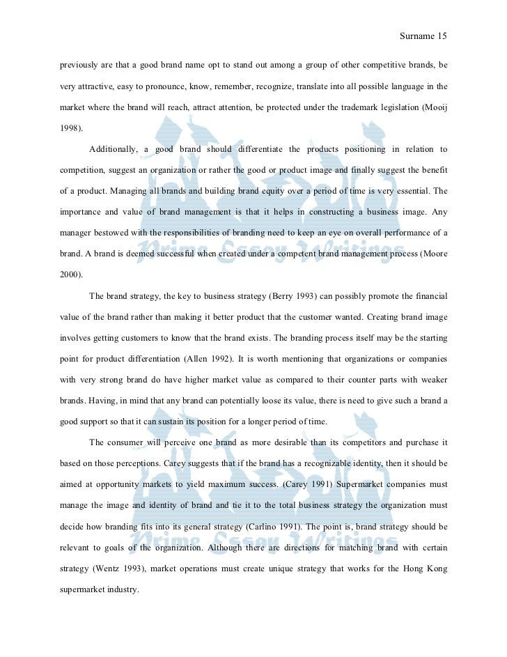 Brand Essay