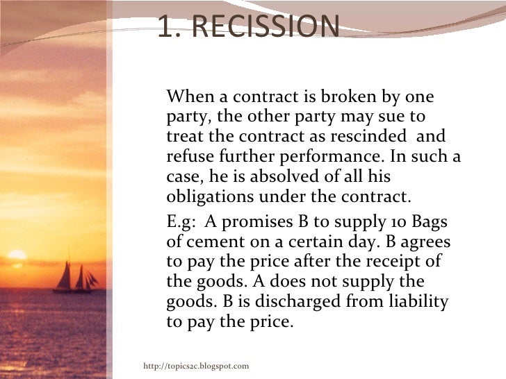 of breach cases on contract