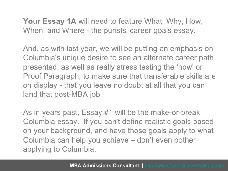 future goals essay