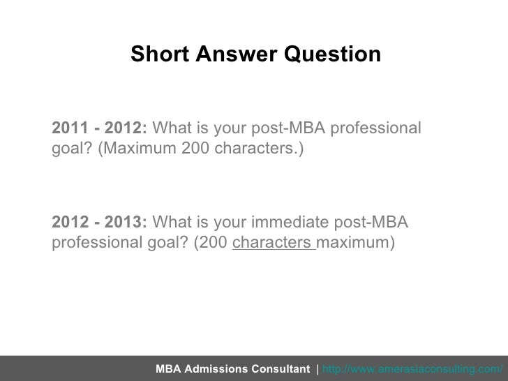 Business School Essay Question Types- Achieve MBA