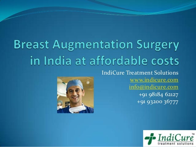 Breast augmentation surgery in India at affordable costs