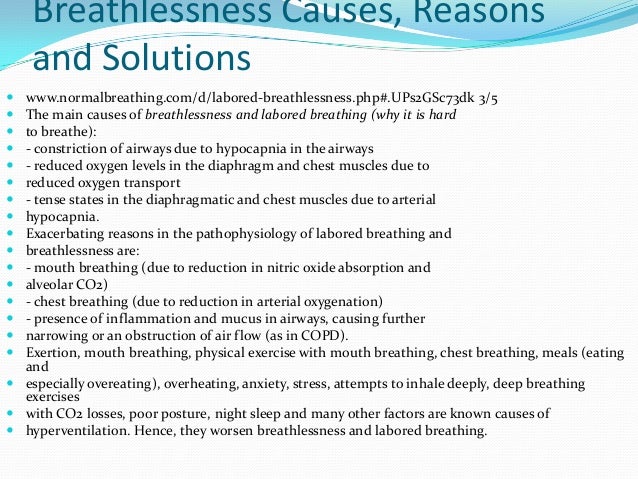 What Causes Labored Breathing In Adults