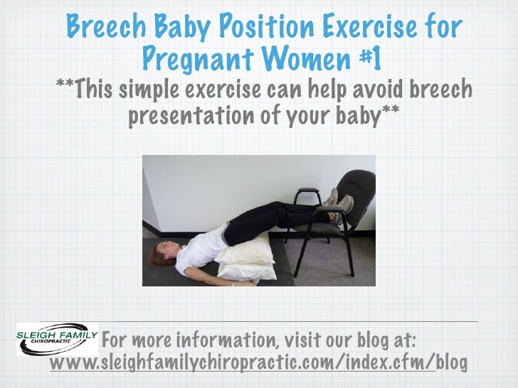 Pregnant Women Prevent Breech Baby Position by Doing Simple Exercise