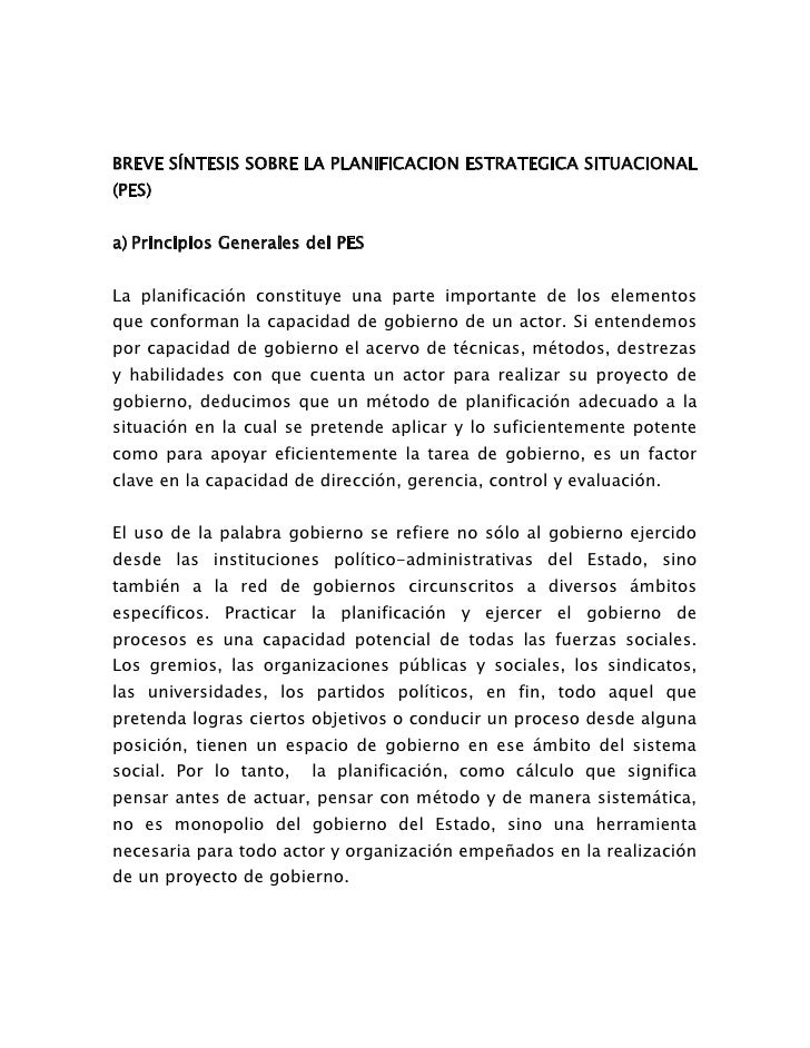CARLOS MATUS PLANEACION SITUACIONAL carlos matus planeacion situacional: