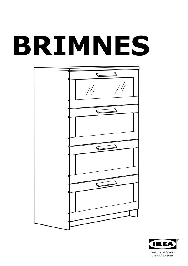 Brimnes dresser assembly instructions Brimnes dresser assembly instructions