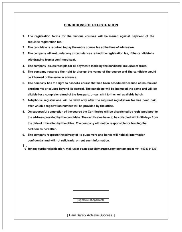 College application report writing nebosh practical