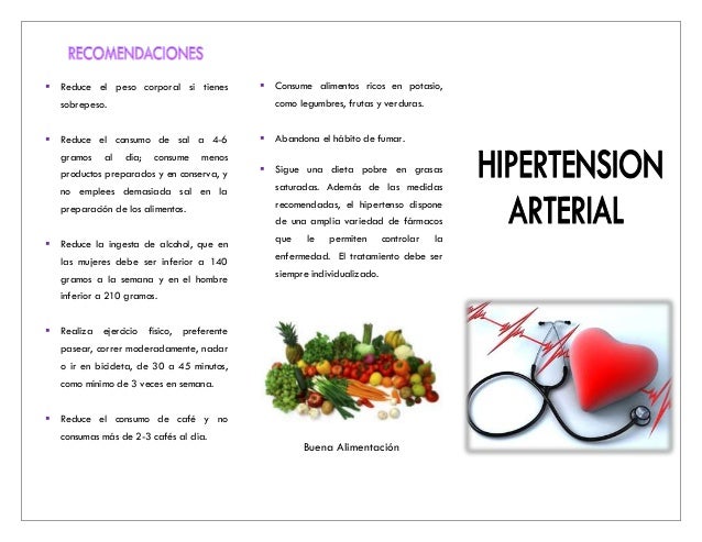 Brochure hipertension arterial Brochure hipertension arterial