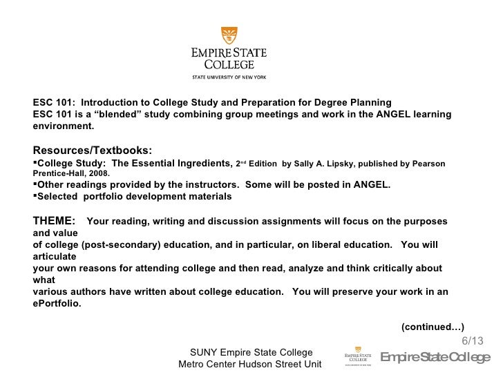 Suny application essay