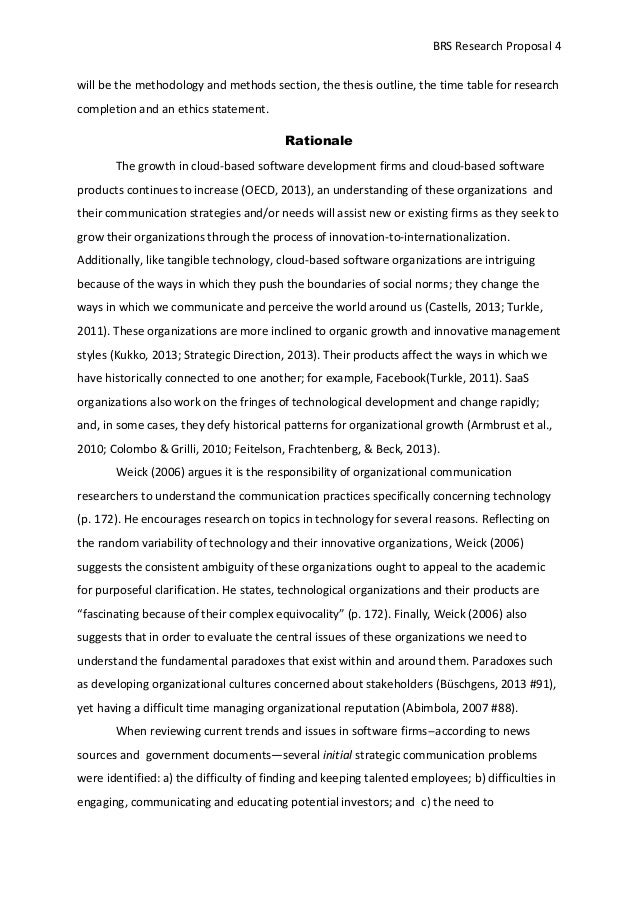 Methodology for dissertation proposal