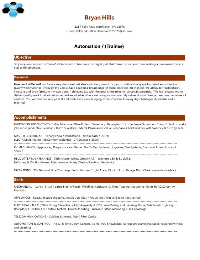 automation resumes
