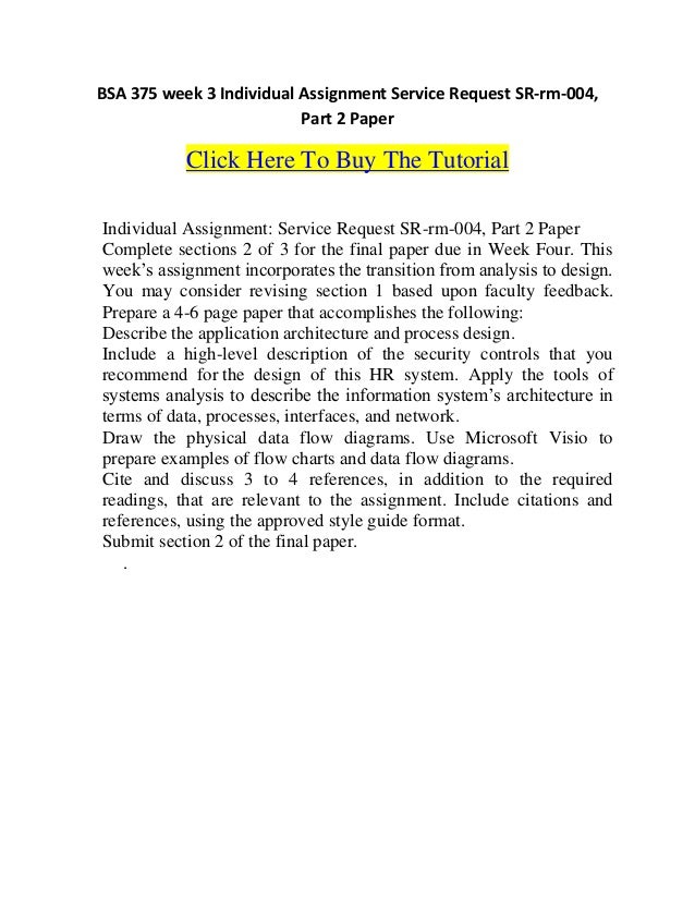 week 3 assignment bsa 375 week 3 assignment bsa 375