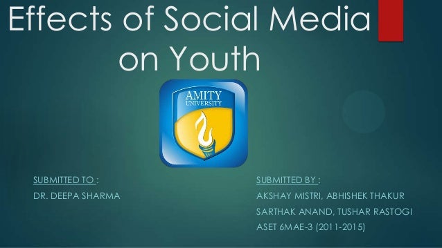 Effects of social media on youth essay   