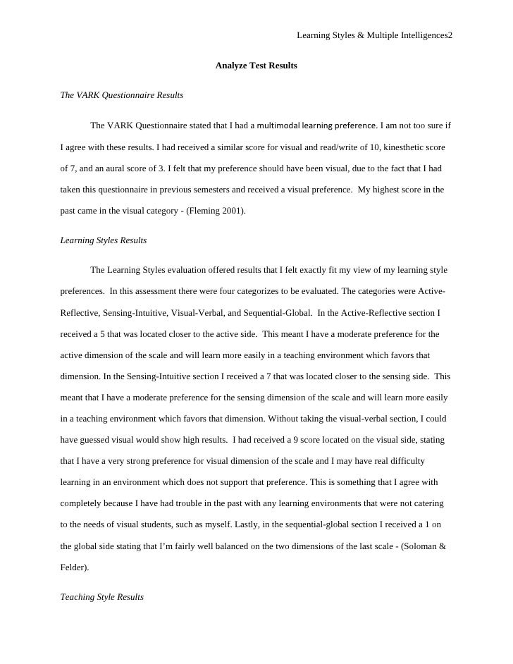 motivation and styles of learning essay motivation and styles of learning essay