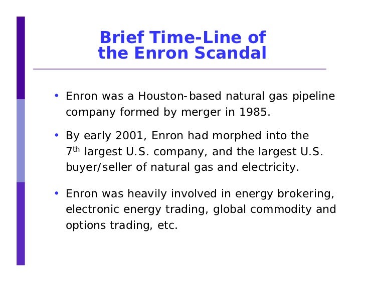 Enron essay