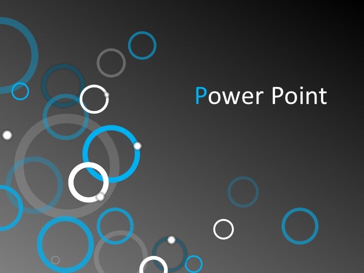 bubble powerpoint template