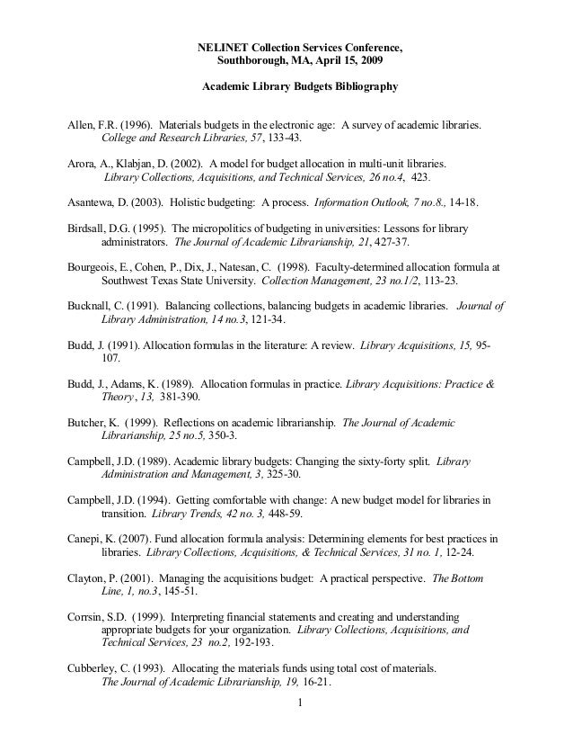 Mla bibliography sample image