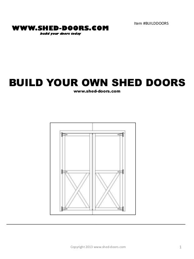 Build Your Own Shed