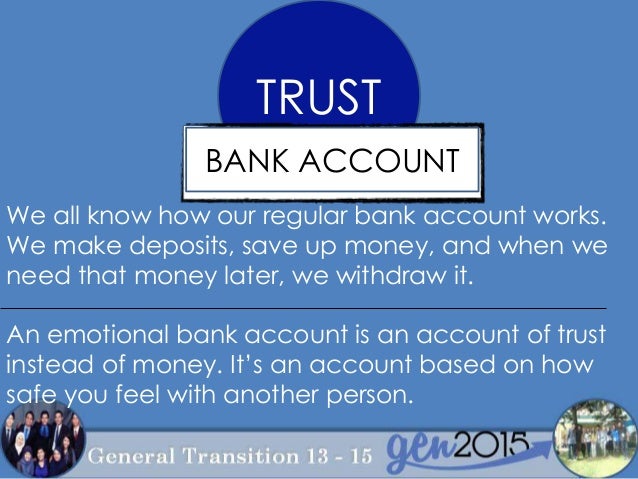 can we trust our emotions in the pursuit of knowledge can we know when to trust our emotions ben xu ms wang, hanyong grade 11 theory of knowledge january 4, 2015 there can be no knowledge. can we trust our emotions in the pursuit of knowledge can we know when to trust our emotions ben xu ms wang, hanyong grade 11 theory of knowledge january 4, 2015 there can be no knowledge.