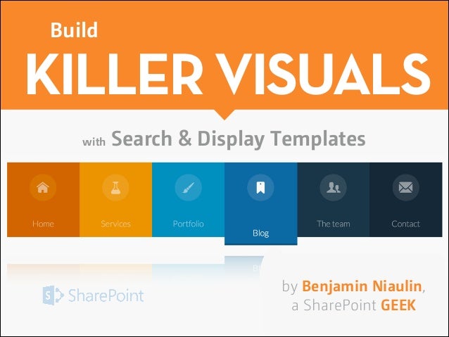 Build Killer Visuals With Sharepoint 2013 Search Display Templates Display Template Sharepoint 2013 Exles