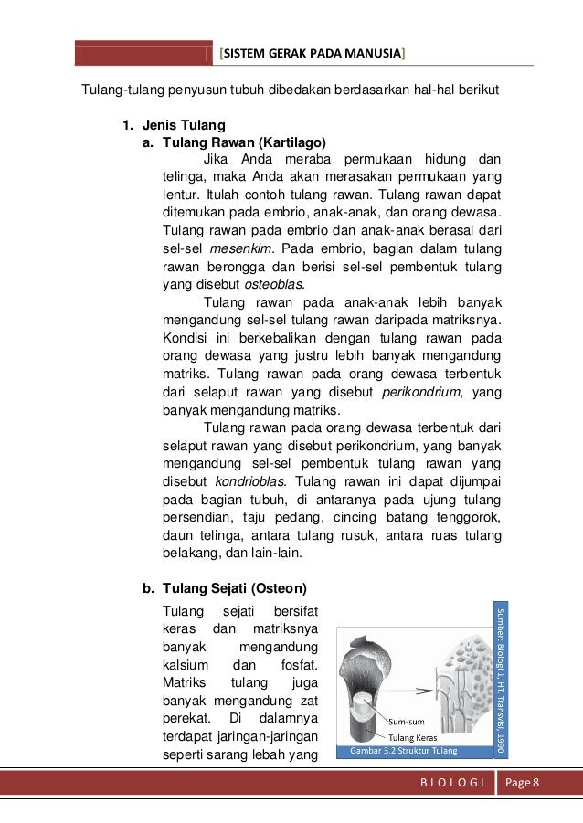 Buku sistem gerak manusia