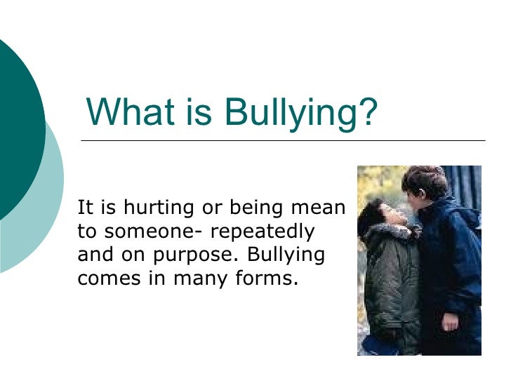 Bullying powerpoint