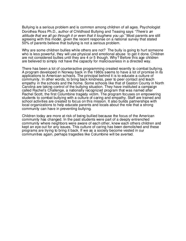 can bullying be stopped essay can bullying be stopped essay